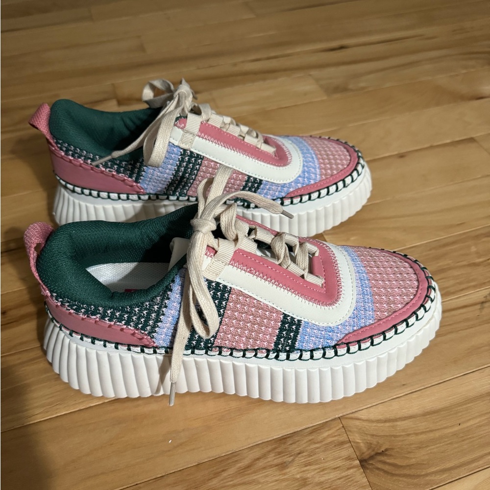 Jelly POP Pink Multi Duchess Sneaker - BRAND NEW - Picture 2 of 7